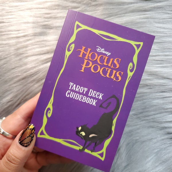 Disney Hocus Pocus Tarot Deck Guidebook by Minerva Siegel & Tori Schafer, Guidebook for Disney Hocus Pocus Tarot Deck