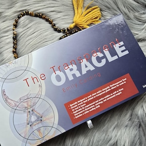 The Transparent Oracle by Emily Carding, 78 card tarot deck with companion guidebook and box - USED