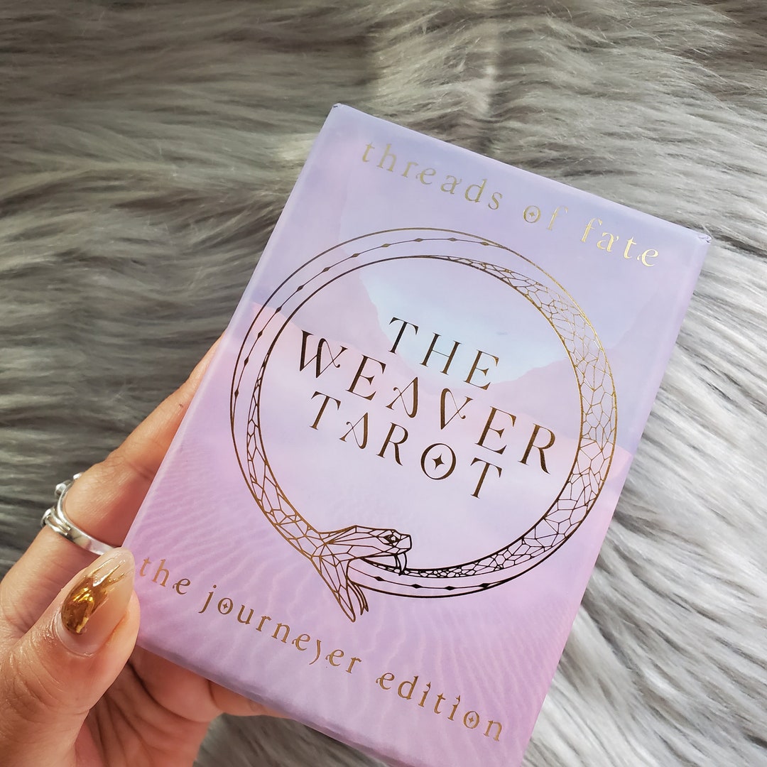 Threads of Fate the Weaver Tarot the Journeyer Edition by Brit June and