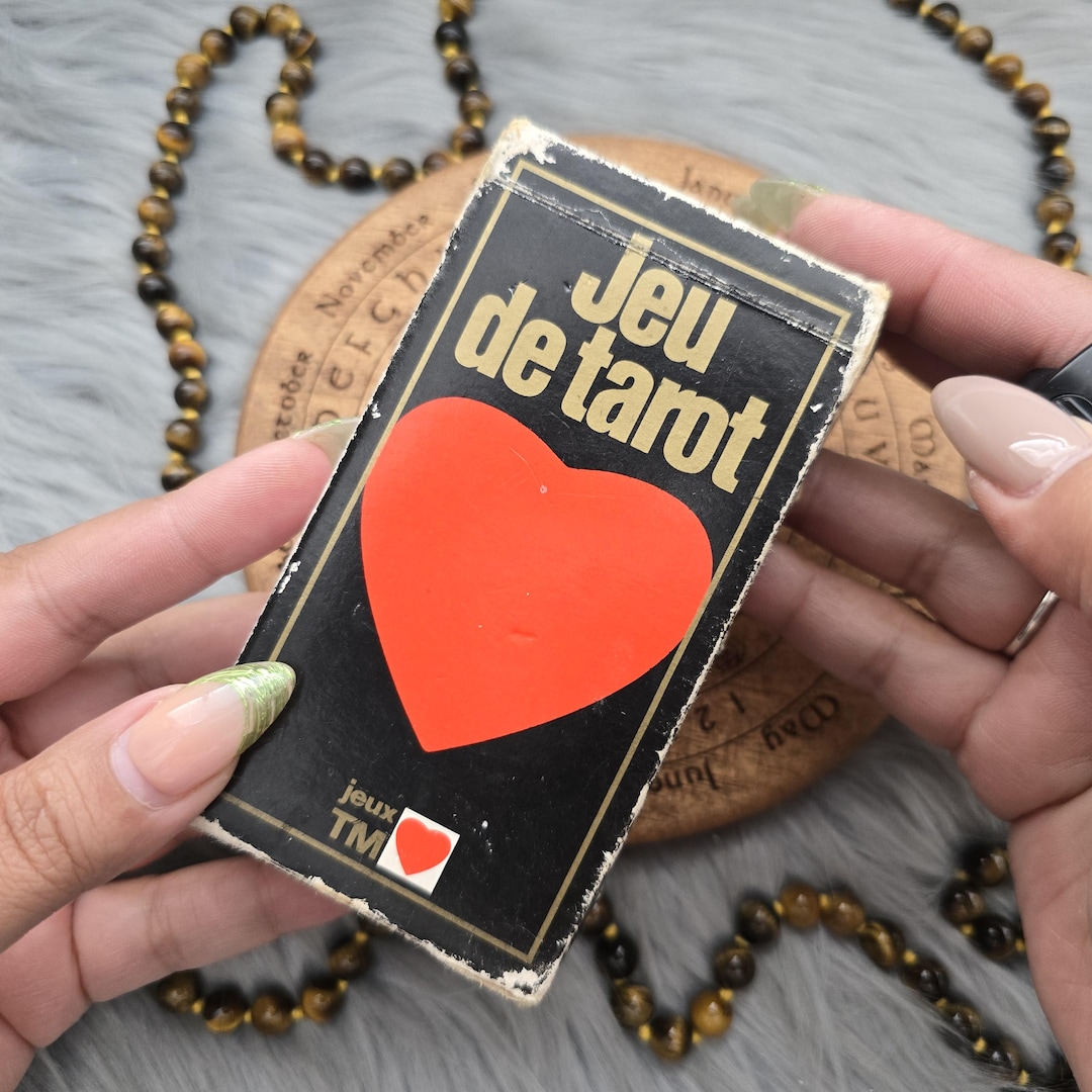 Jeu De Tarot、78枚のタロットカードデッキ、オリジナルボックス付き