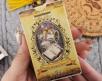 Fool's Items Oracle Deck Oracle of Enchantment 55 Card Complete Pocket Edition