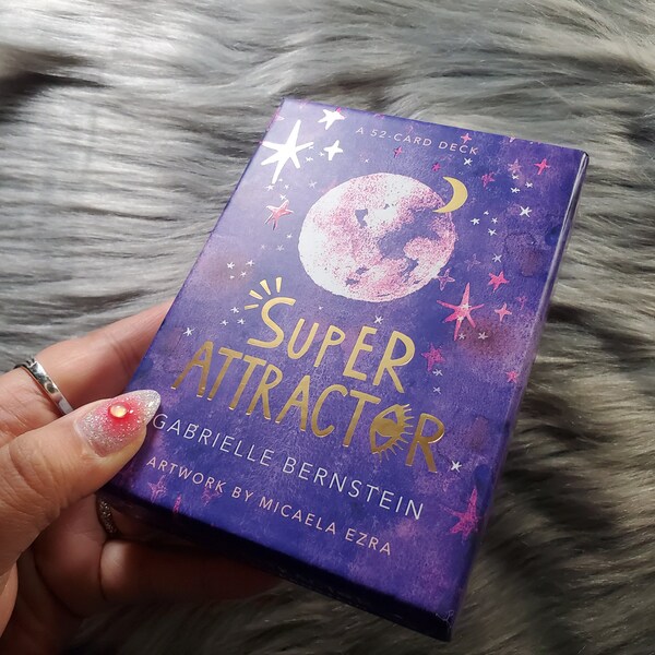 Super Attractor by Gabrielle Bernstein, 52 card deck with original box, no guidebook