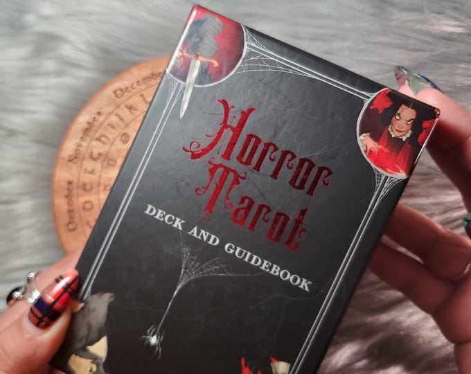 Horror Tarot Guide.pdf Horror Tarot Deck and Guidebook, 78 Card Tarot Deck With Companion ...