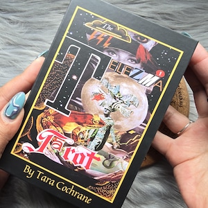 I Tarocchi di Telezma di Tara Cochrane, mazzo di tarocchi da 78 carte con guida e scatola di accompagnamento - USATO
