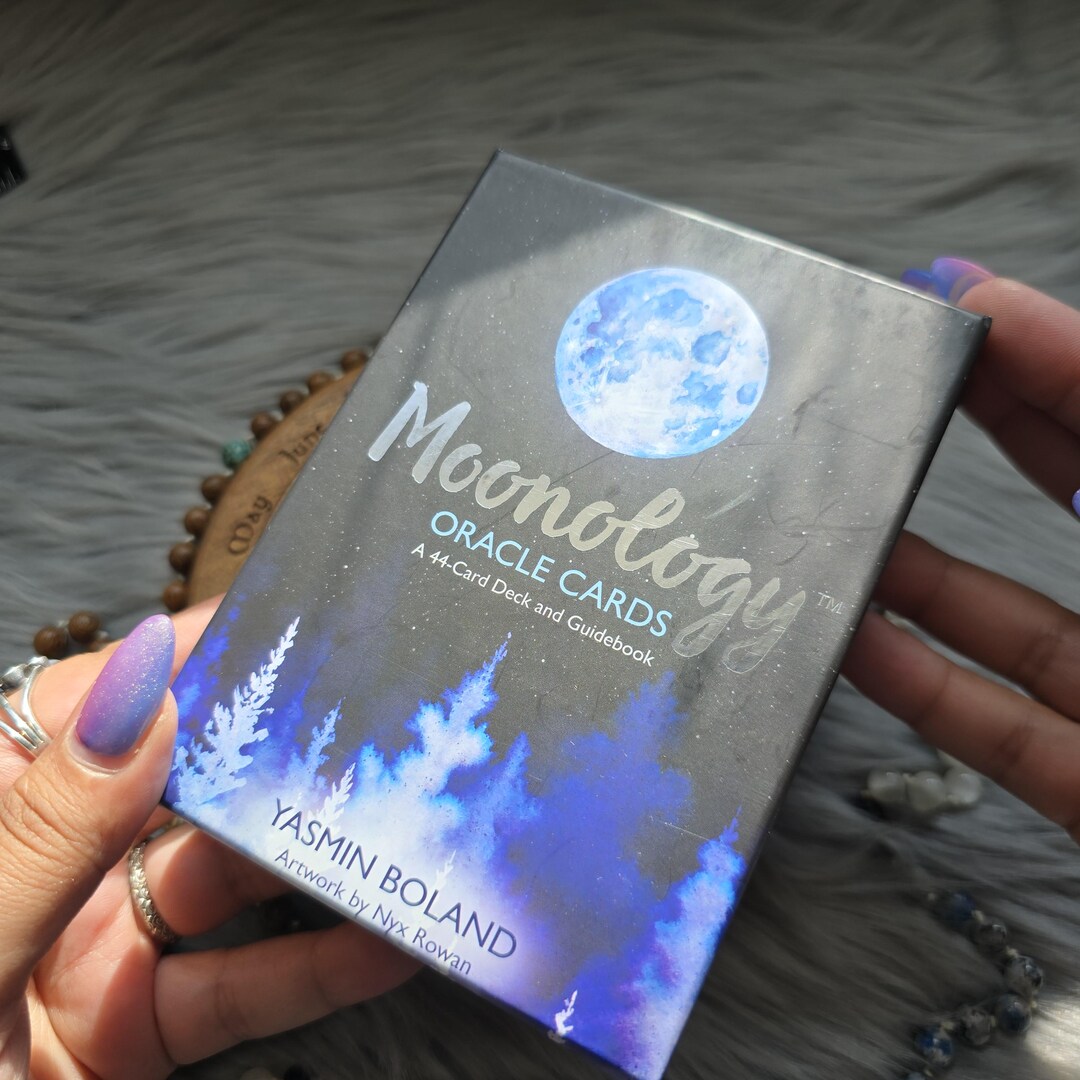 Moonology Oracle Cards by Yasmin Boland, 44 Card Deck With