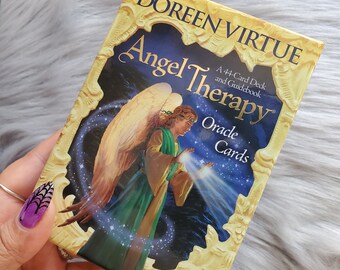 Mini Angel Therapy Oracle Card Deck With Digital Guidebook by Doreen ...