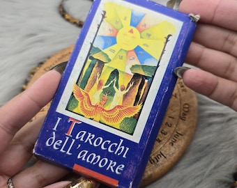 Aquarian TAROT the Fool Blue Back Cards 1970 AQ78 Palladini Art