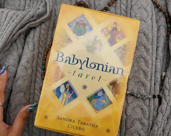 Babylonian Tarot Cards 78 Card Complete Deck Sandra Tabatha Cicero