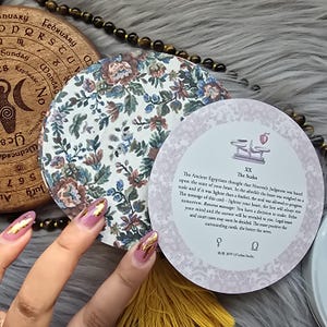 Circle of Life-tarot, tarotdeck van 78 kaarten met blik, geen gids - GEBRUIKT