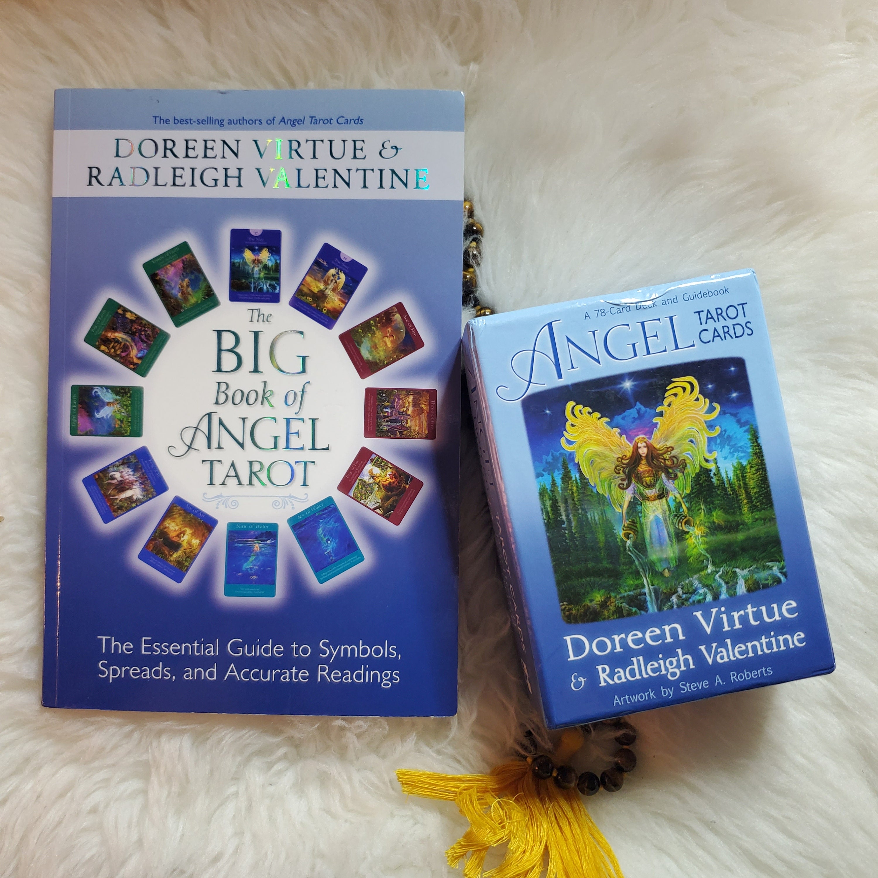 Angel Cards & Book by Doreen Virtue and Radleigh Etsy