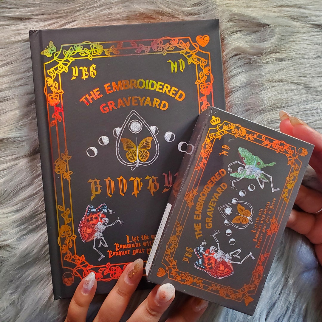 The Embroidered Graveyard, 68 Card Tarot Deck With Companion Guidebook
