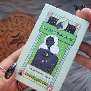 Mazzo di Oniromanzia Viator Somniorum di Stephanie Alia, mazzo da 52 carte con guida di accompagnamento e scatola originale - USATO