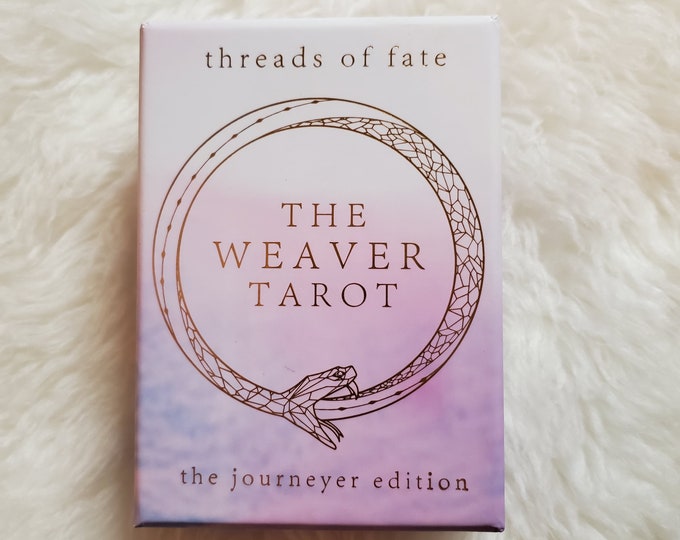 Threads of Fate the Weaver Tarot the Journeyer Edition by Brit June