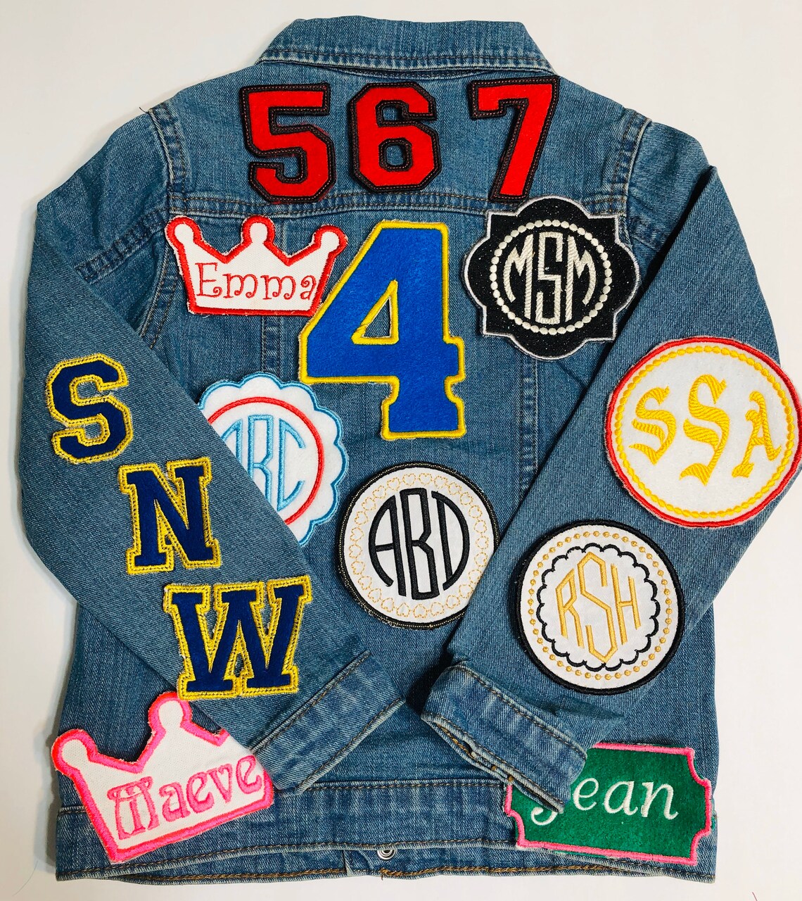 Custom Patch Made to Order Iron On Patch Jacket Patch Iron Etsy
