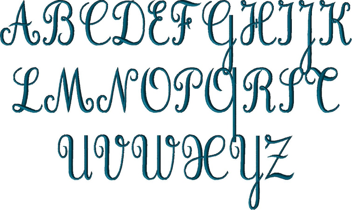 Custom name embroidery design embroidery name file  etsy Custom name embroidery design embroidery name file  etsy