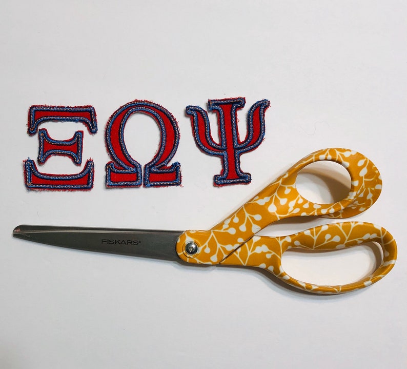 Four Inch Patch Sew On Patch Custom Patch Sorority Letter Greek Iron On Letters Backpack Patch Iron On Patch College Iron On Applique