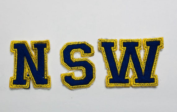 Four Inch Patch Sew On Patch Custom Patch Sorority Letter Greek Iron On Letters Backpack Patch Iron On Patch College Iron On Applique