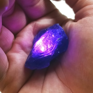 Thanos Infinity Power Stone - Infinity Stones Real Shape Gem Glowing Movie Replica [See Presentation Movie]