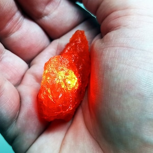 Thanos Infinity Soul Stone - Infinity Stones Real Shape Gem Glowing Movie Replica [See Presentation Movie]