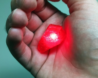 Gema de la Realidad del Infinito de Thanos - Réplica de la Gema del Infinito con Forma Real y Brillante [Ver Película de Presentación]