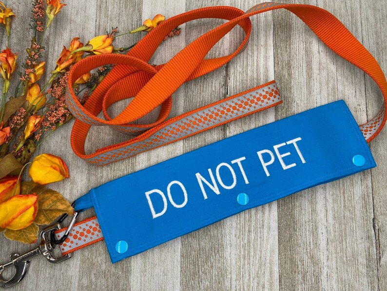 IN TRAINING Dog Leash Wrap Dog Leash Sleeve Custom Dog Etsy.de