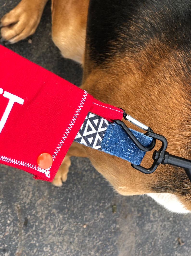 DO NOT PET Dog Leash Wrap Dog Leash Sleeve Custom Dog Leash Etsy