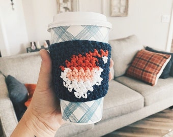 Christmas Crochet Pattern, Coffee Cozy Pattern, Christmas Coffee Cozy, Cute Christmas Crochet Gift Ideas, Cozy Pattern