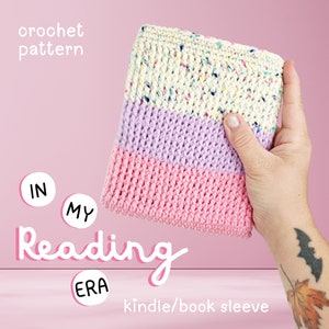 Book Sleeve Crochet Pattern: Easy Reader Cover (Digital Download)