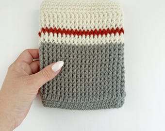 Easy Crochet Book Sleeve Pattern: E-Reader Kindle Cover (PDF Pattern)
