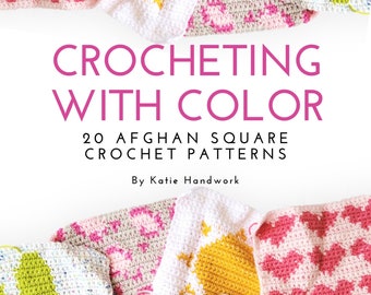 Crochet Afghan Square Patterns: Beginner-Friendly Holiday Designs (PDF Pattern)