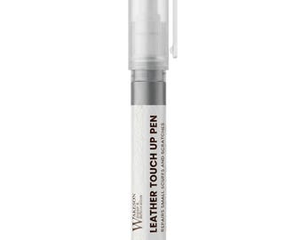 Penna per ritocchi su pelle - Per riparare piccole aree danneggiate su articoli in pelle, riparazione e restauro della pelle.
