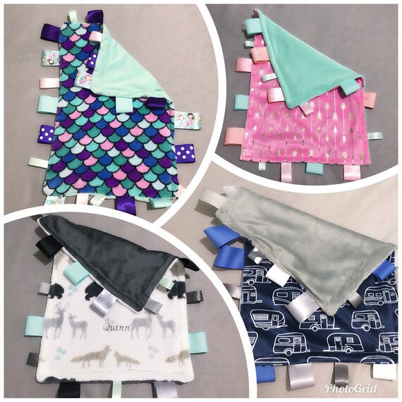 custom cuddle baby blanket