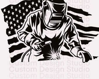 Free Free American Flag Welder Svg 26 SVG PNG EPS DXF File