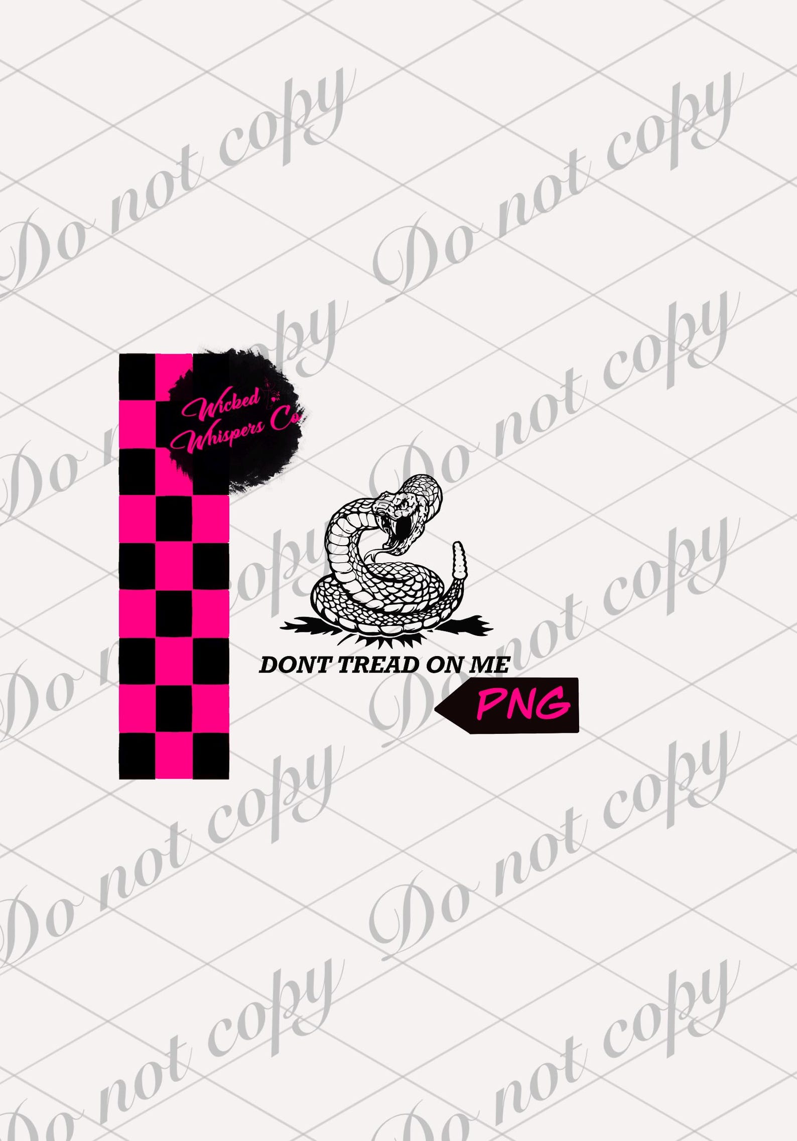 Don’t Tread on Me PNG Only Digital Download - Etsy