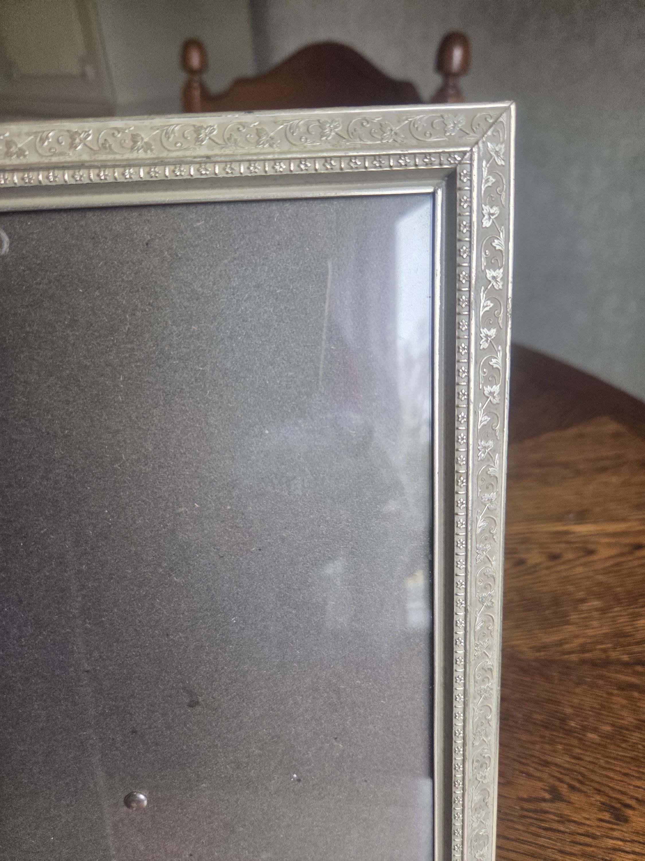 Vintage Swedish Metal Frames – Set of 2, One With Curved Glass, Boho ...