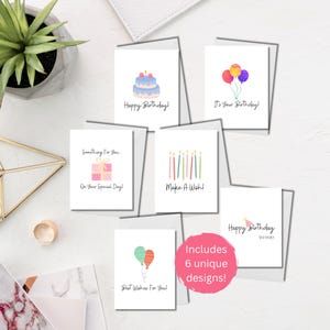 Happy Birthday Card Pack | Ships Fast | Gifts for Everyone