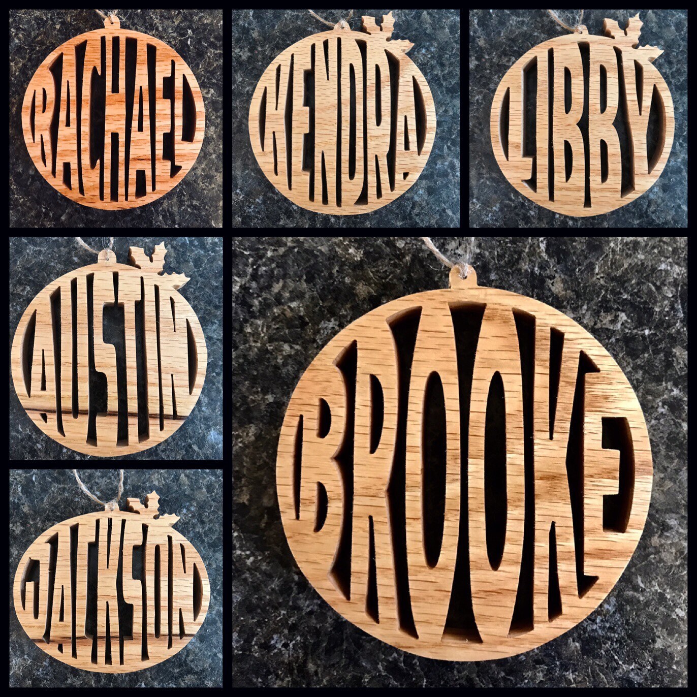 Custom Scroll Saw Ornament Pattern. Personalized Name Ornament Etsy