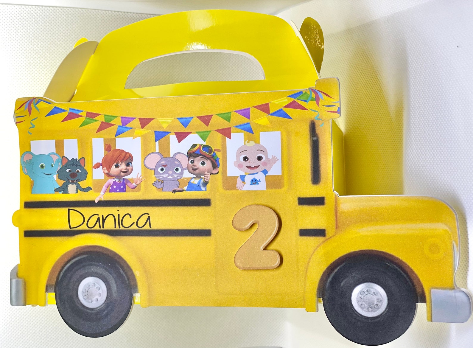 CoComelon Favor Boxes CoComelon Treat Boxes School Bus | Etsy