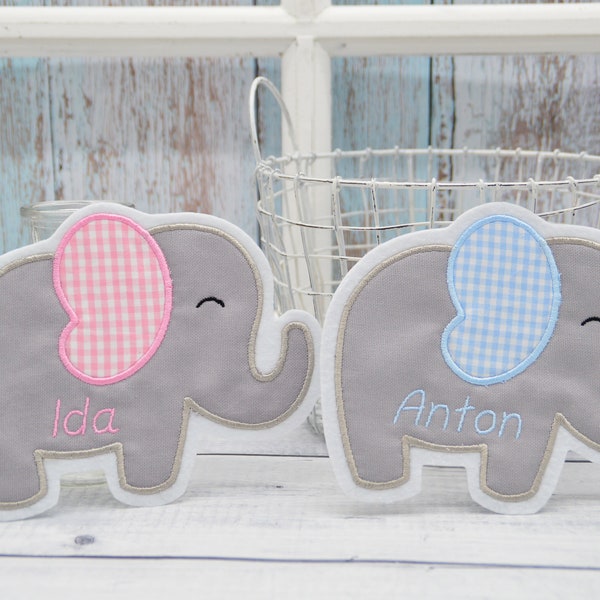 Applikation Elefant & Name