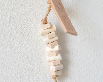 Sticks & Stones - Tiny ALL NATURAL Premium Bird Toys| BirdTricks Toys Exclusive | Sola, Soft Balsa Wood | Budgie, Cockatiel, Conure Parrot