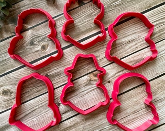 Horror Movie Character Valentines cookie cutters