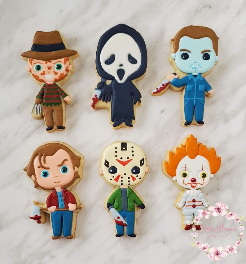 Horror Movie Character Cookie Cutters Etsy Canada