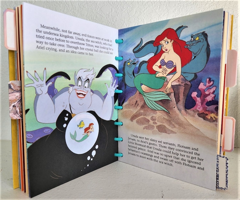Little Mermaid Calendar Refillable Planner Etsy