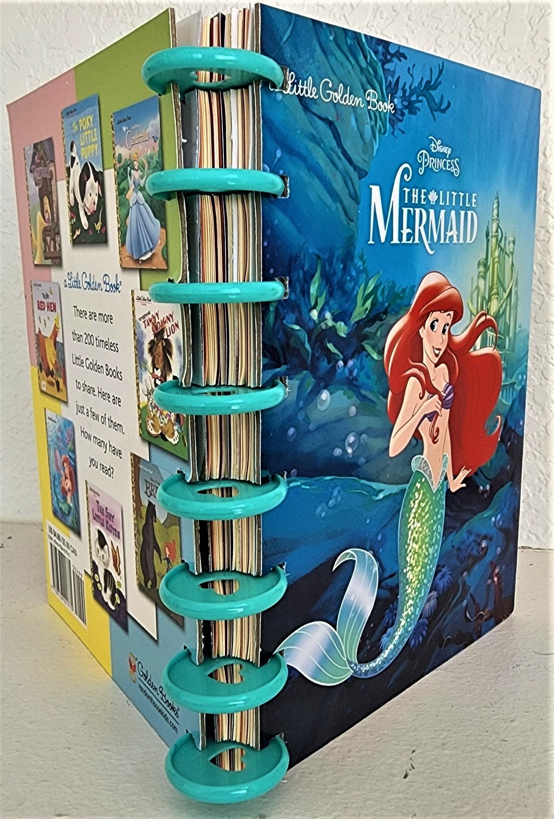 Little Mermaid Calendar Refillable Planner Etsy