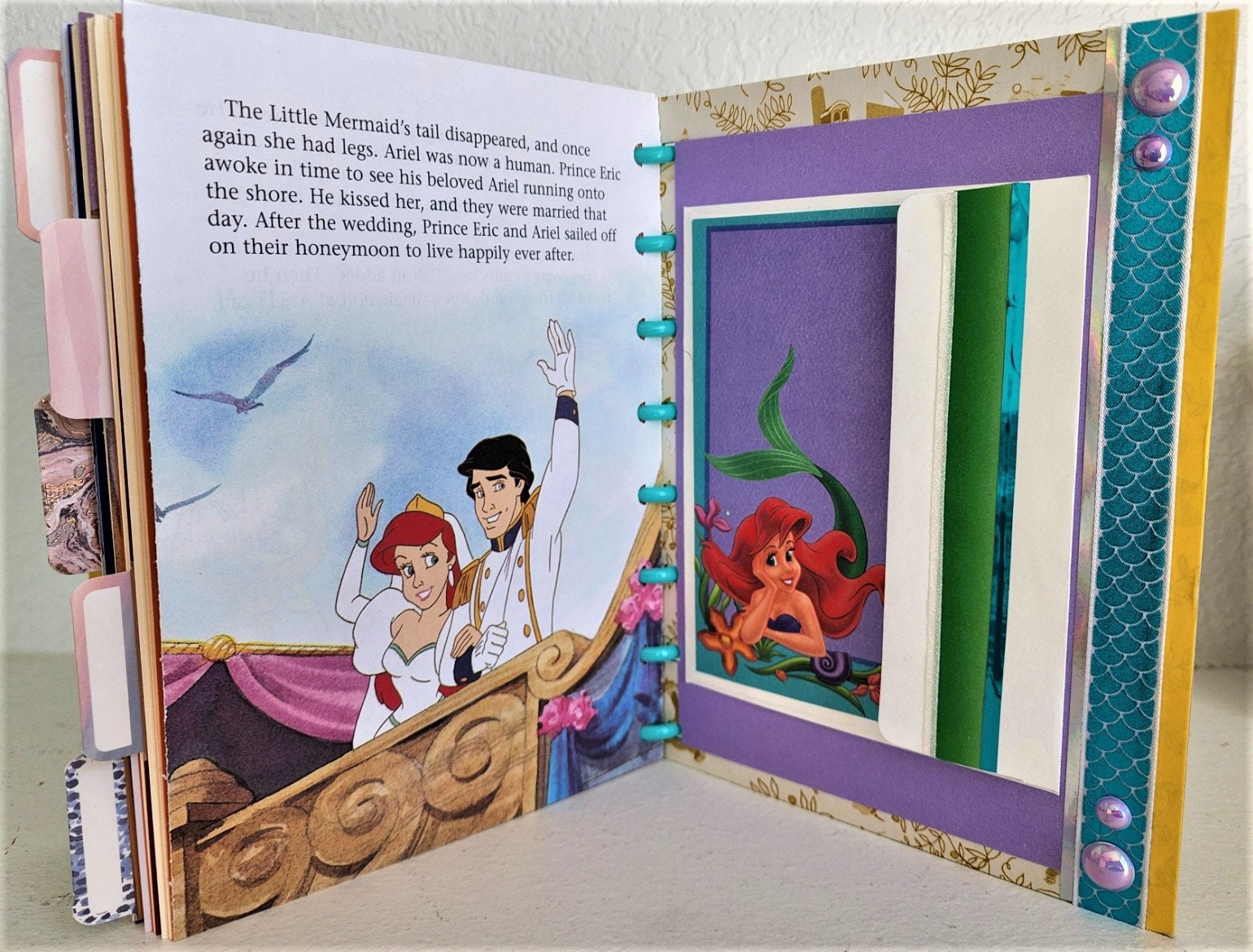 Little Mermaid Calendar Refillable Planner Etsy