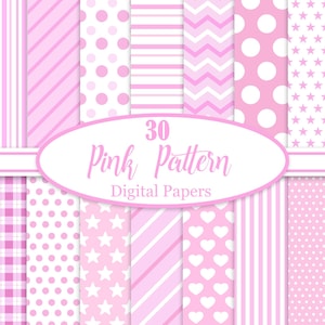 Rosa, digitales Papier, rosa Hintergrund, Pastell rosa Textur, Valentinstag, Scrapbook-Papier, digitaler Download