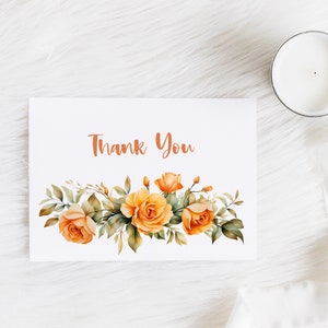 Orange Rose PNG, Watercolor Orange Rose Border Clipart, Rose Corner ...