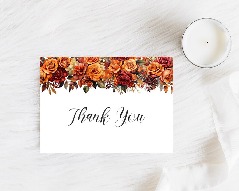 Autumn Rose Border Clipart, Watercolor Rose Border PNG Bundle, Flower ...