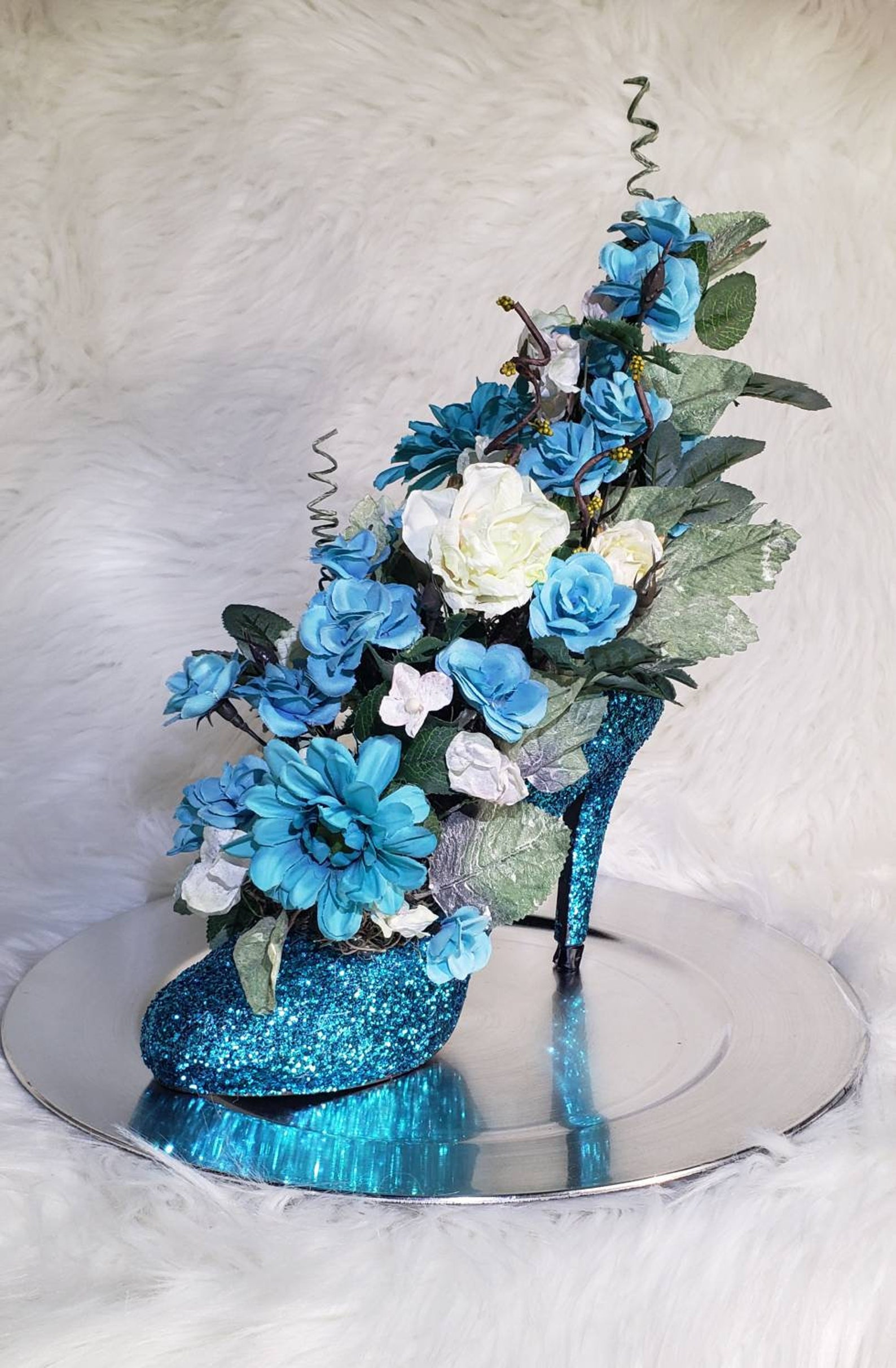 High Heel Lovers High Heel Party Shoe Centerpiece Unique Etsy