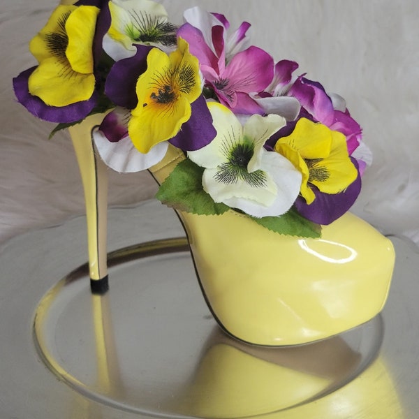 Shoe Vase Etsy